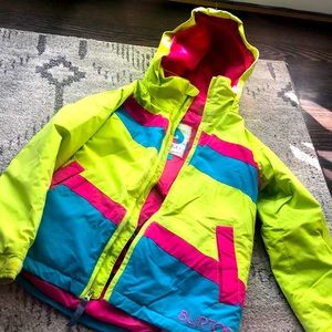 Girls Burton Ski/Snowboard Coat, Size 7/8
